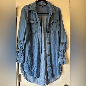 Marc New York Jacket/cardigan, blue jean, size Medium